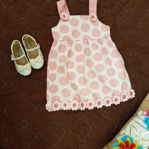 Cre8ions girls sleeveless summer dress